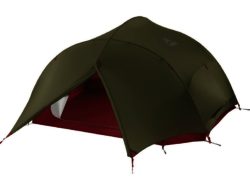 MSR Pappa Hubba NX 3 Person Backpacking Tent (Green)